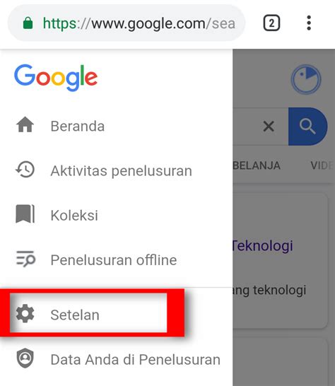 Cara Menonaktifkan Safesearch Google